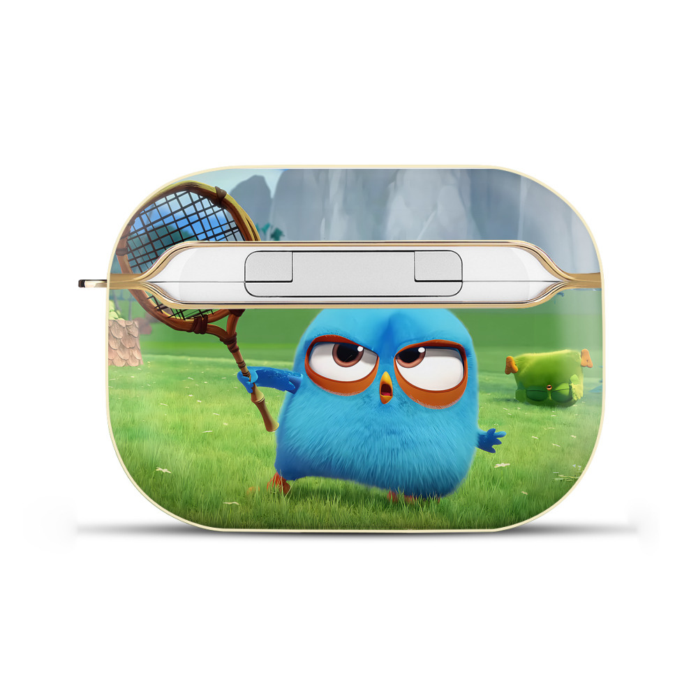 （画像用） Angry Birds アングリーバード 【AirPods Pro用】ハードシェル保護ケース｜耐衝撃・防指紋・カラビナ付き商品仕様