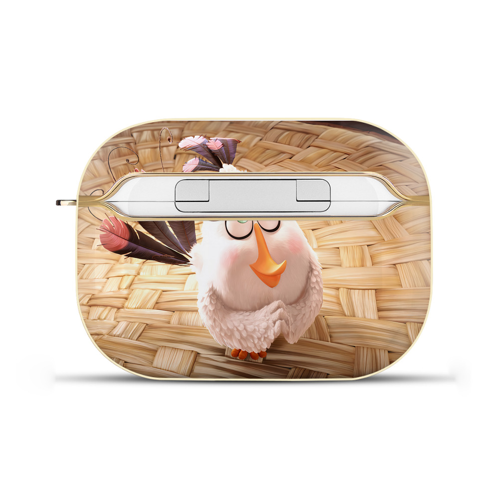 （画像用） Angry Birds アングリーバード 【AirPods Pro用】ハードシェル保護ケース｜耐衝撃・防指紋・カラビナ付き商品仕様