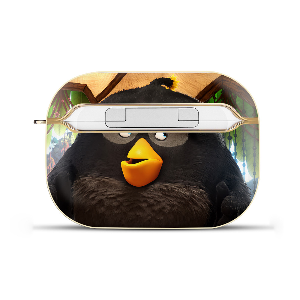 （画像用） Angry Birds アングリーバード 【AirPods Pro用】ハードシェル保護ケース｜耐衝撃・防指紋・カラビナ付き商品仕様