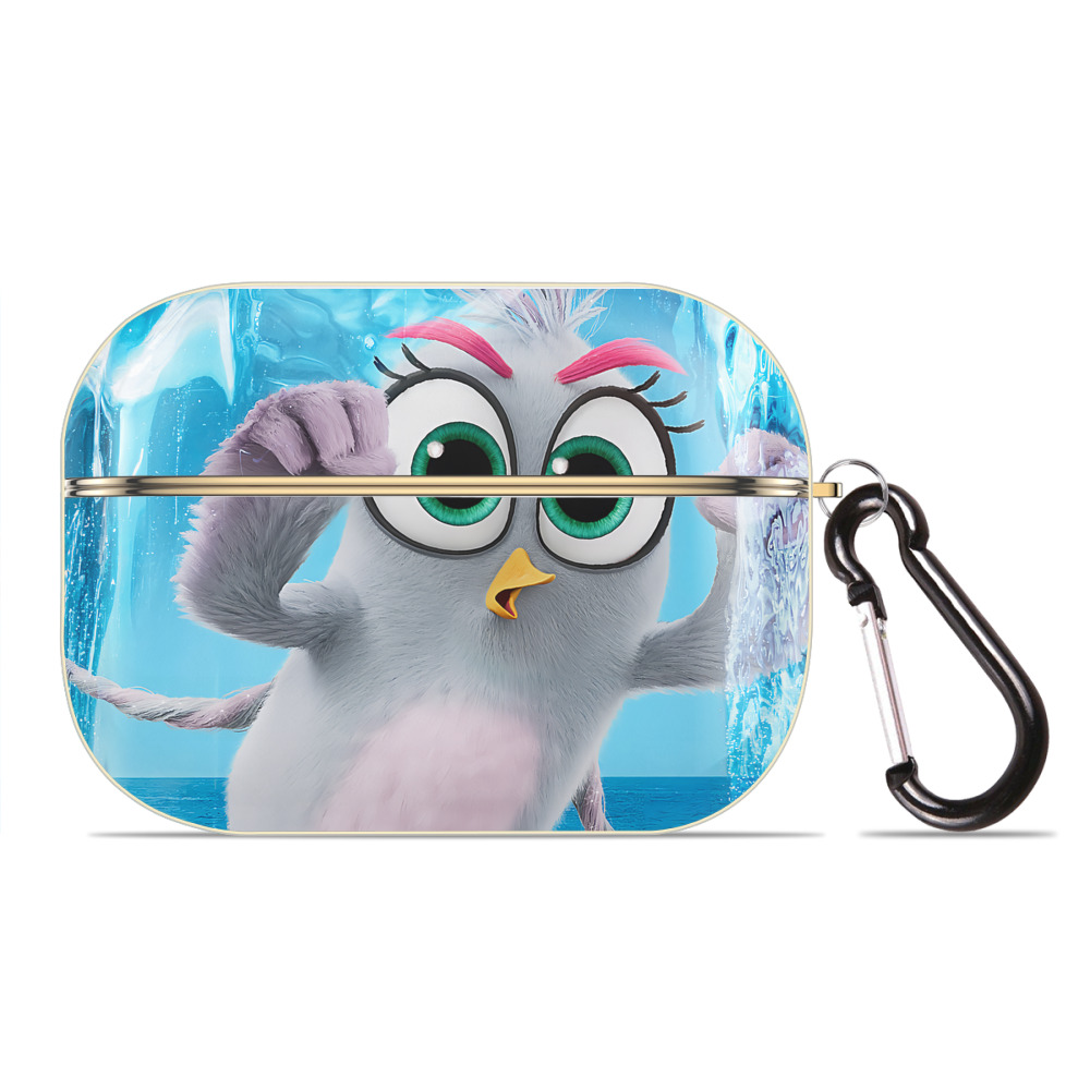 （画像用） Angry Birds アングリーバード 【AirPods Pro用】ハードシェル保護ケース｜耐衝撃・防指紋・カラビナ付き商品仕様