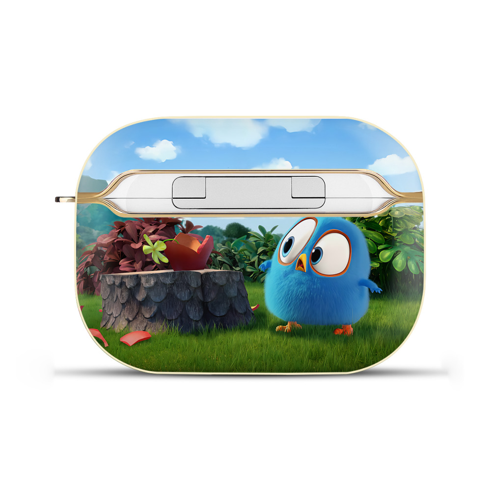 （画像用） Angry Birds アングリーバード 【AirPods Pro用】ハードシェル保護ケース｜耐衝撃・防指紋・カラビナ付き商品仕様