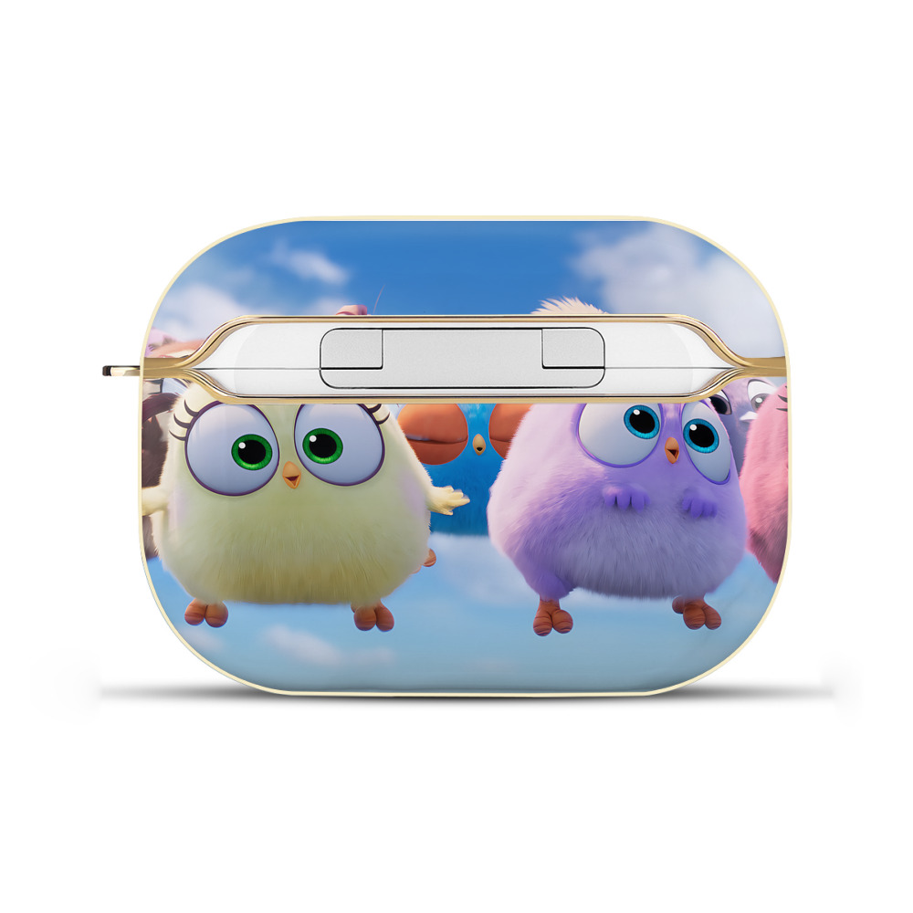 （画像用） Angry Birds アングリーバード 【AirPods Pro用】ハードシェル保護ケース｜耐衝撃・防指紋・カラビナ付き商品仕様