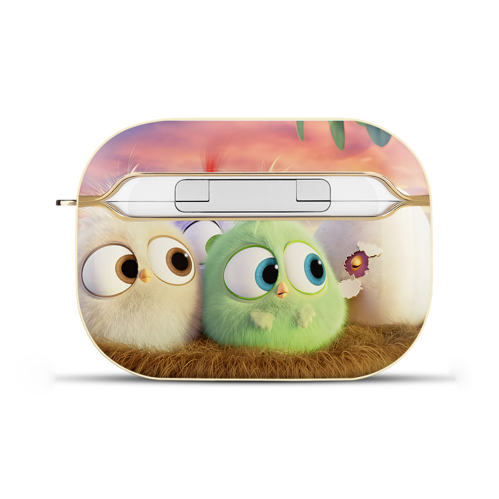 （画像用） Angry Birds アングリーバード 【AirPods Pro用】ハードシェル保護ケース｜耐衝撃・防指紋・カラビナ付き商品仕様