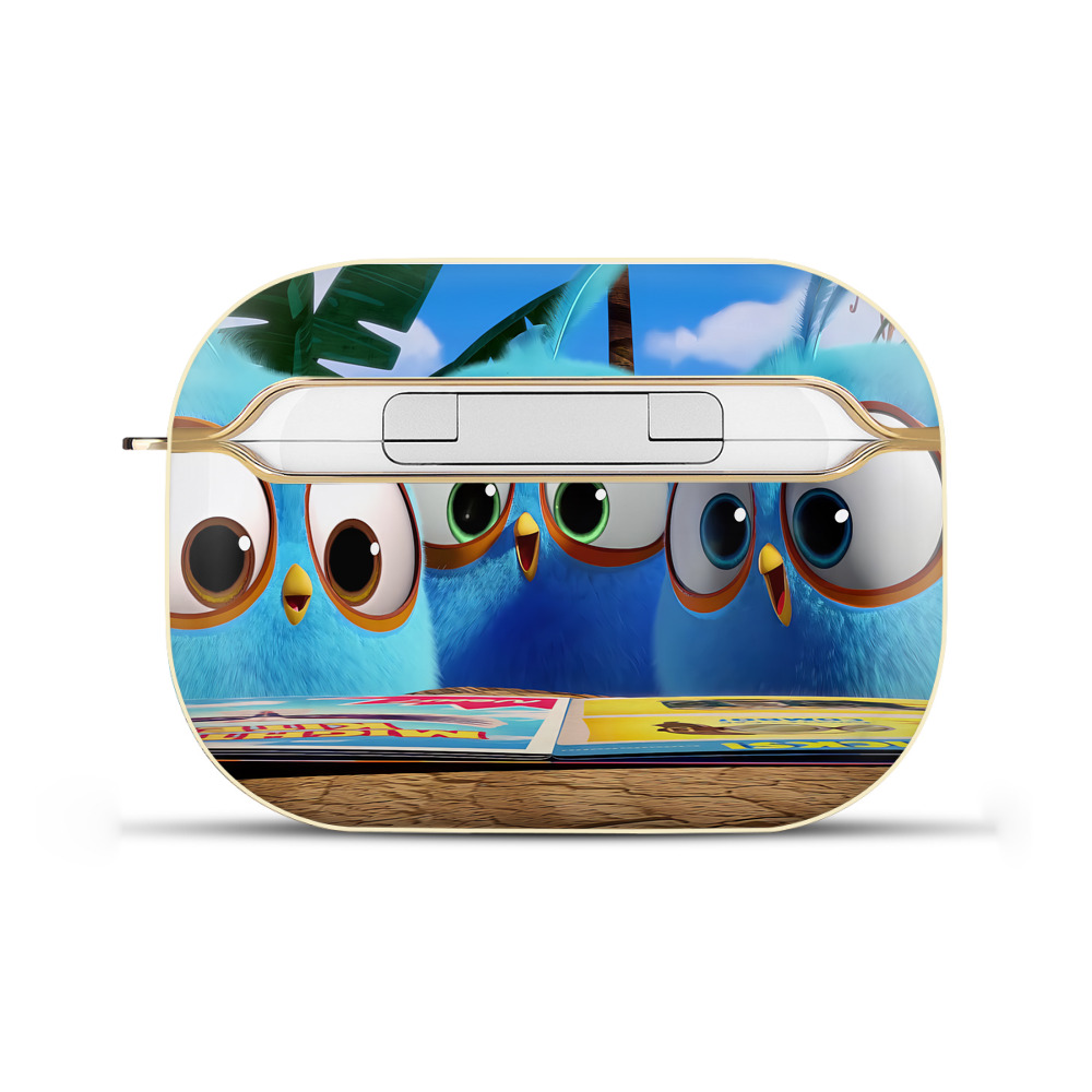 （画像用） Angry Birds アングリーバード 【AirPods Pro用】ハードシェル保護ケース｜耐衝撃・防指紋・カラビナ付き商品仕様