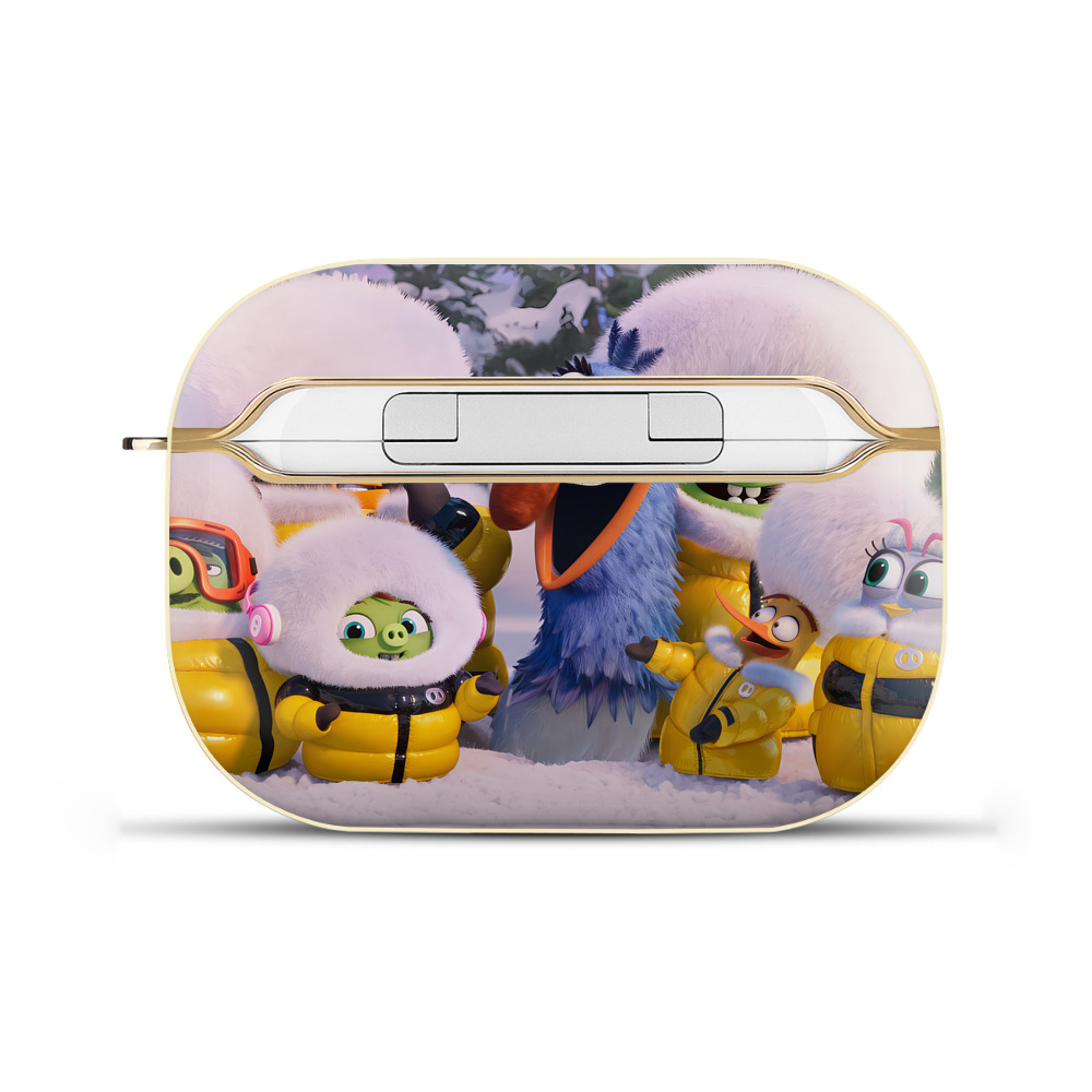 （画像用） Angry Birds アングリーバード 【AirPods Pro用】ハードシェル保護ケース｜耐衝撃・防指紋・カラビナ付き商品仕様