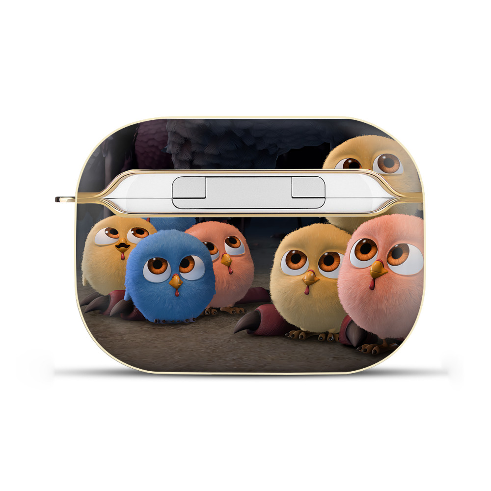 （画像用） Angry Birds アングリーバード 【AirPods Pro用】ハードシェル保護ケース｜耐衝撃・防指紋・カラビナ付き商品仕様