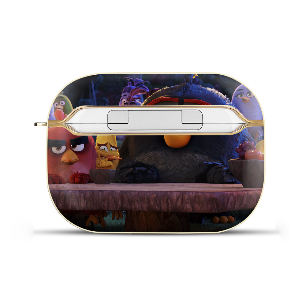 （画像用） Angry Birds アングリーバード 【AirPods Pro用】ハードシェル保護ケース｜耐衝撃・防指紋・カラビナ付き商品仕様