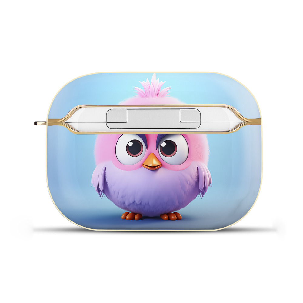 （画像用） Angry Birds アングリーバード 【AirPods Pro用】ハードシェル保護ケース｜耐衝撃・防指紋・カラビナ付き商品仕様