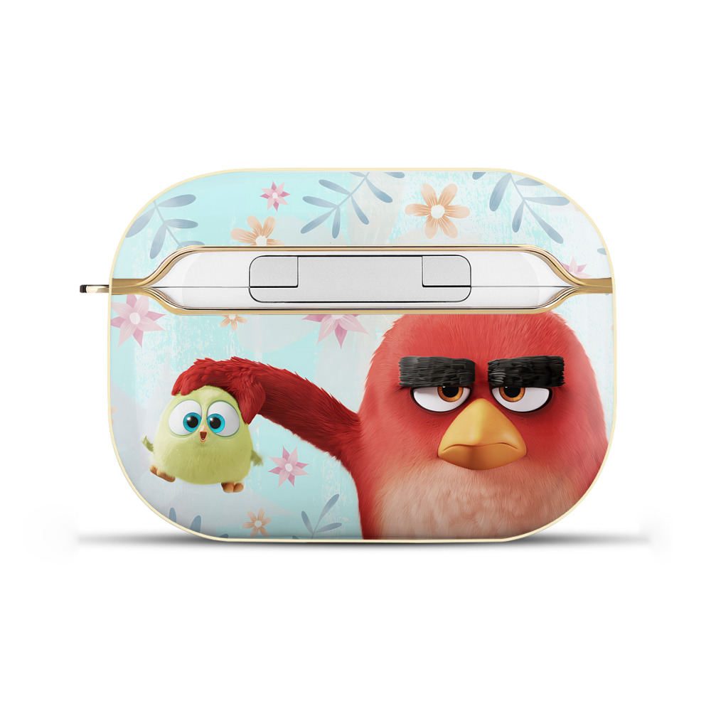 （画像用） Angry Birds アングリーバード 【AirPods Pro用】ハードシェル保護ケース｜耐衝撃・防指紋・カラビナ付き商品仕様