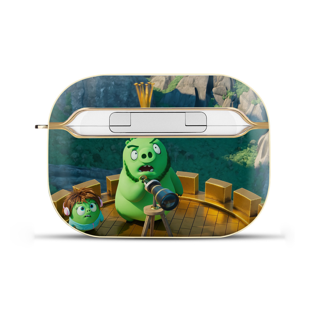 （画像用） Angry Birds アングリーバード 【AirPods Pro用】ハードシェル保護ケース｜耐衝撃・防指紋・カラビナ付き商品仕様