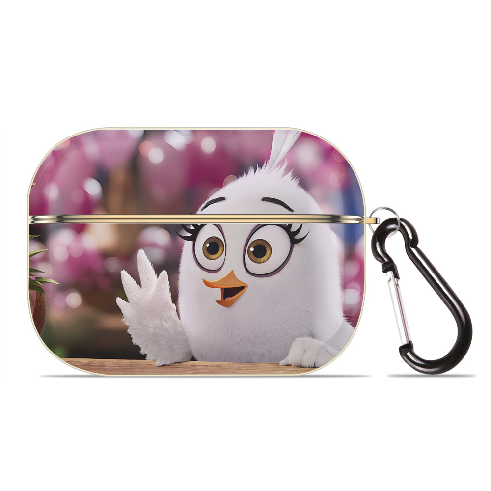（画像用） Angry Birds アングリーバード 【AirPods Pro用】ハードシェル保護ケース｜耐衝撃・防指紋・カラビナ付き商品仕様