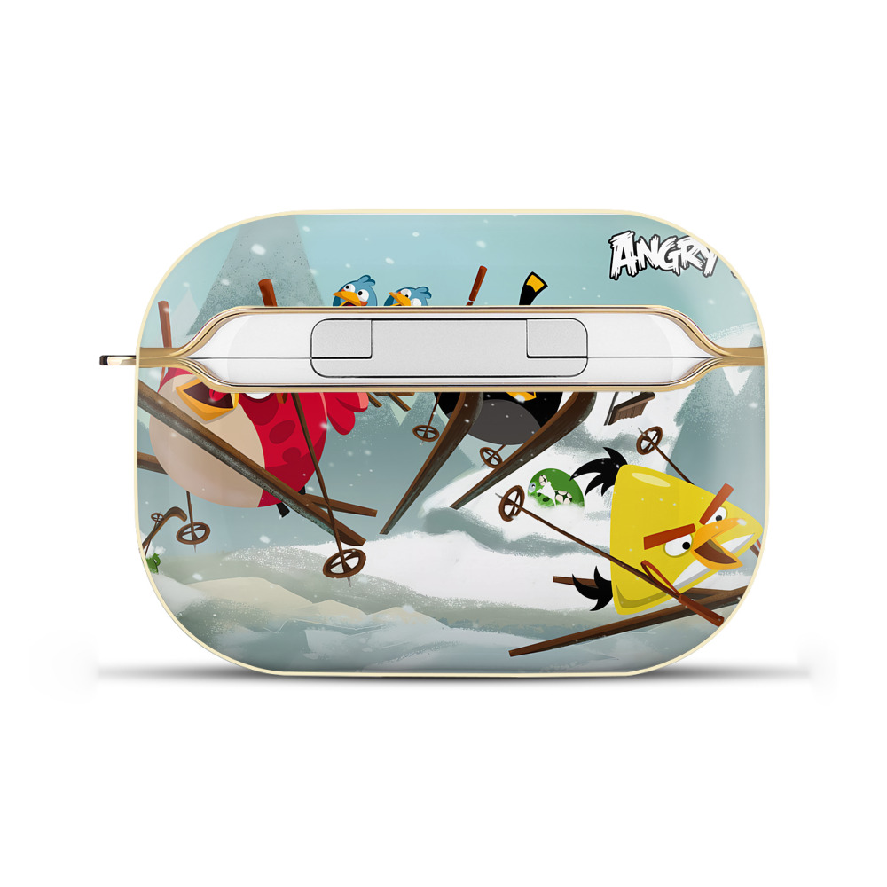 （画像用） Angry Birds アングリーバード 【AirPods Pro用】ハードシェル保護ケース｜耐衝撃・防指紋・カラビナ付き商品仕様