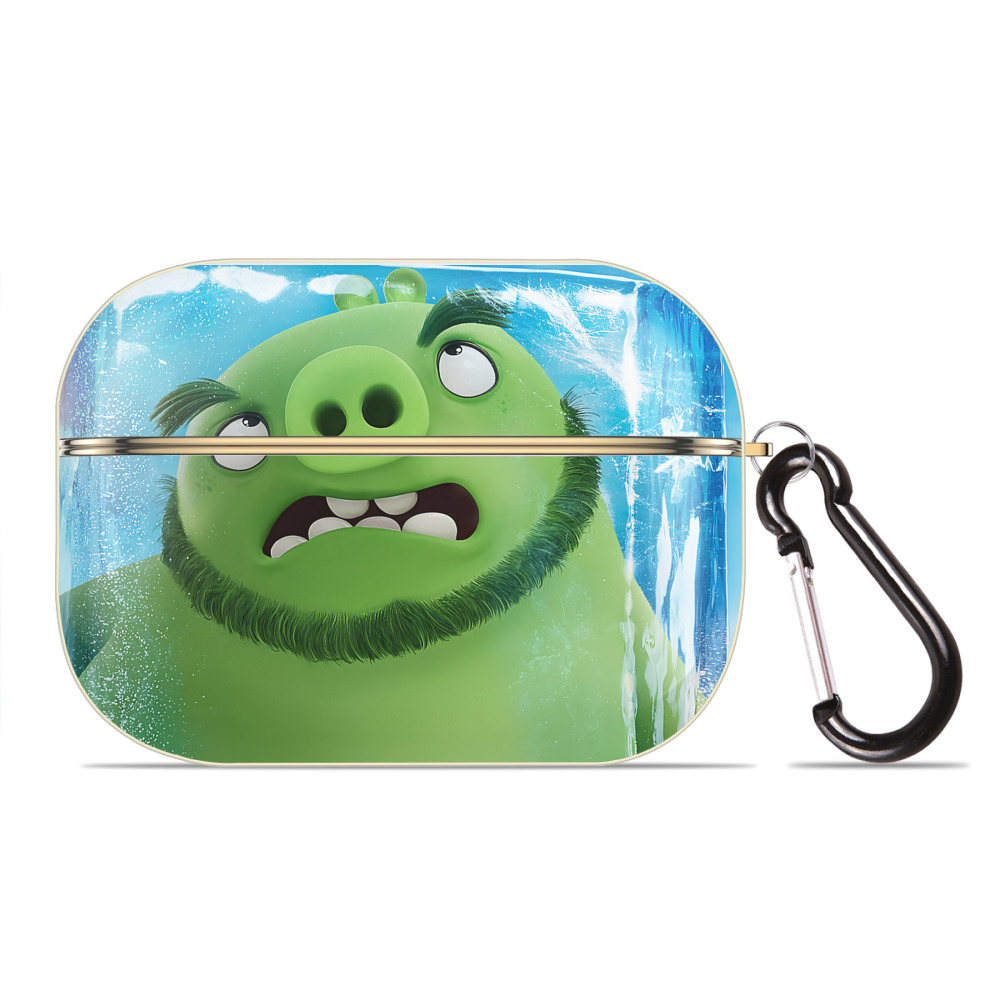（画像用） Angry Birds アングリーバード 【AirPods Pro用】ハードシェル保護ケース｜耐衝撃・防指紋・カラビナ付き商品仕様