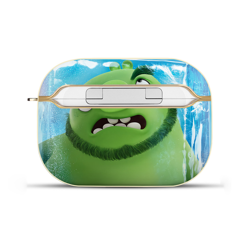 （画像用） Angry Birds アングリーバード 【AirPods Pro用】ハードシェル保護ケース｜耐衝撃・防指紋・カラビナ付き商品仕様