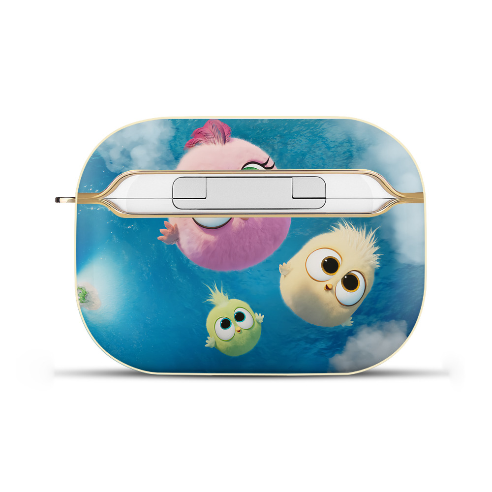 （画像用） Angry Birds アングリーバード 【AirPods Pro用】ハードシェル保護ケース｜耐衝撃・防指紋・カラビナ付き商品仕様