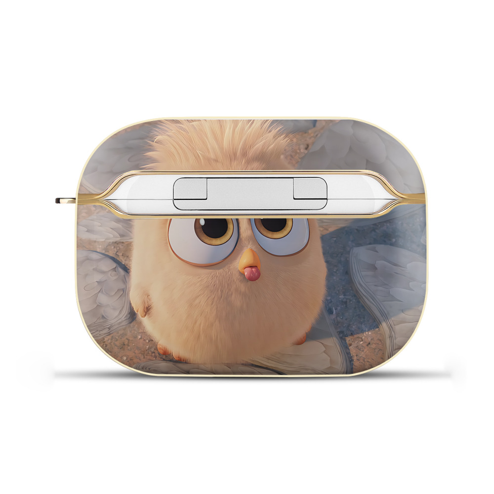 （画像用） Angry Birds アングリーバード 【AirPods Pro用】ハードシェル保護ケース｜耐衝撃・防指紋・カラビナ付き商品仕様