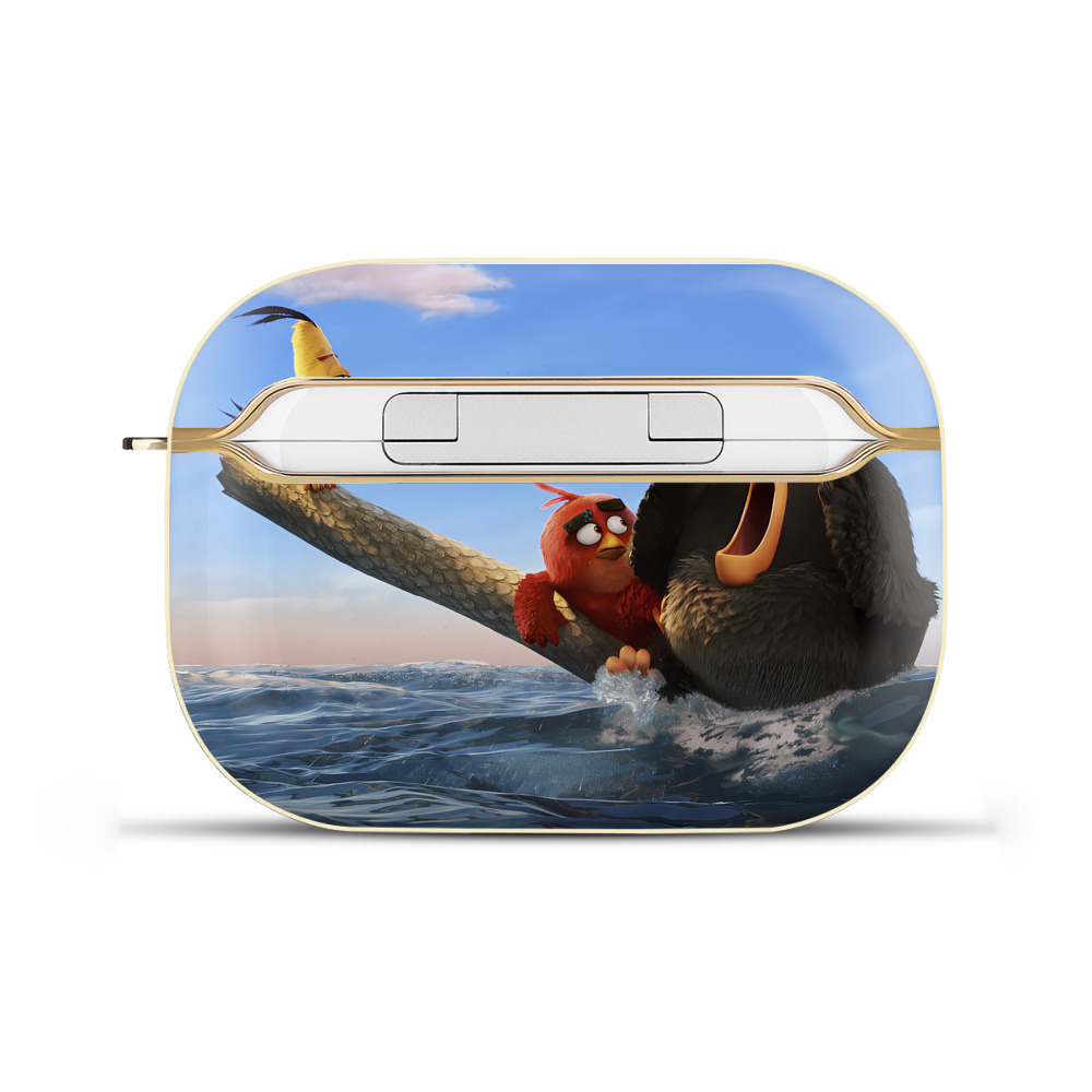（画像用） Angry Birds アングリーバード 【AirPods Pro用】ハードシェル保護ケース｜耐衝撃・防指紋・カラビナ付き商品仕様
