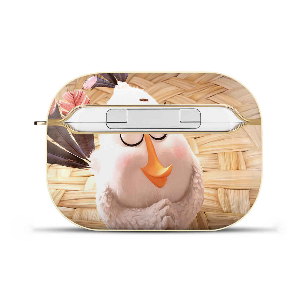 （画像用） Angry Birds アングリーバード 【AirPods Pro用】ハードシェル保護ケース｜耐衝撃・防指紋・カラビナ付き商品仕様