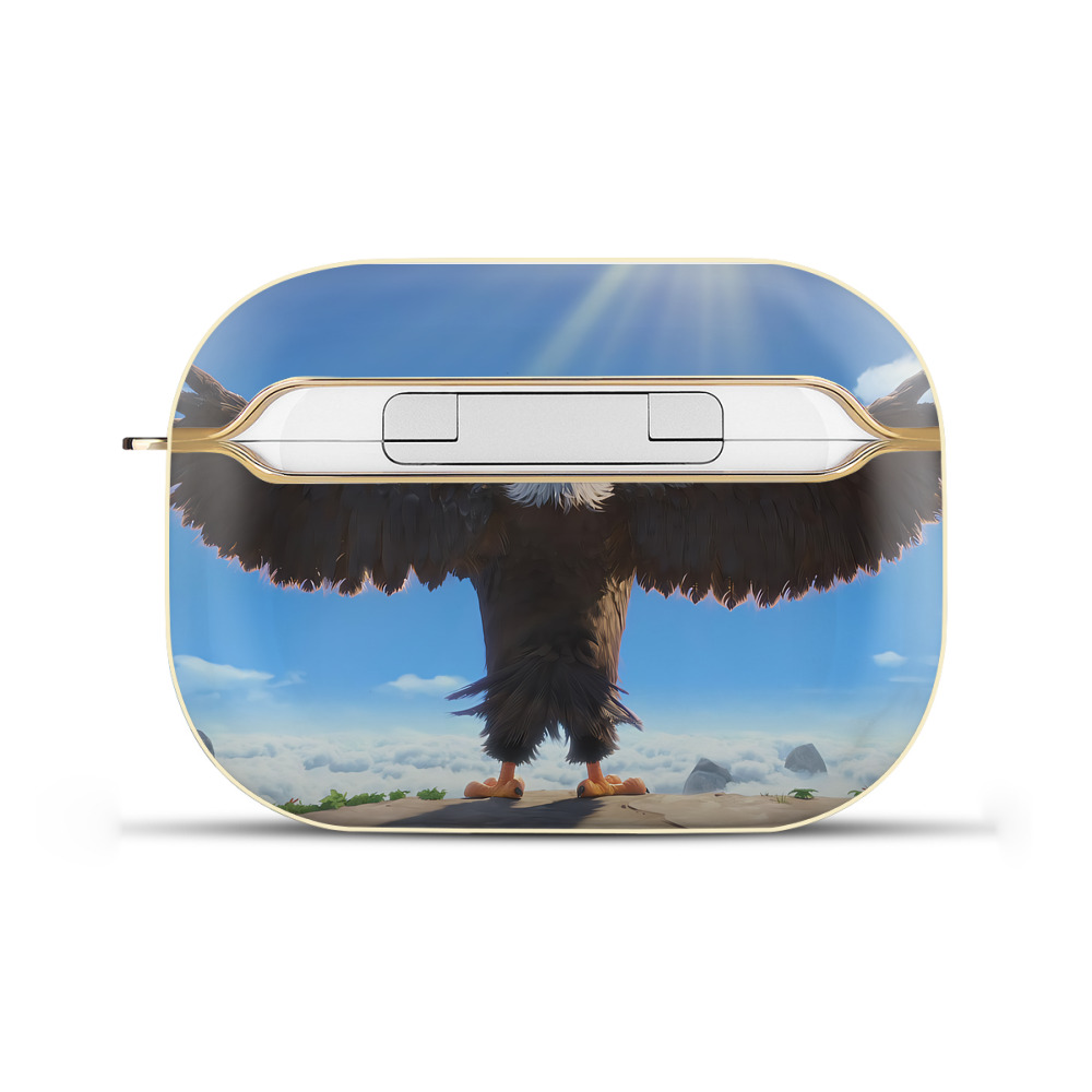 （画像用） Angry Birds アングリーバード 【AirPods Pro用】ハードシェル保護ケース｜耐衝撃・防指紋・カラビナ付き商品仕様