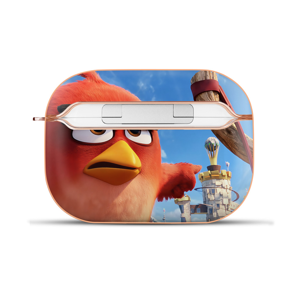（画像用） Angry Birds アングリーバード 【AirPods Pro用】ハードシェル保護ケース｜耐衝撃・防指紋・カラビナ付き商品仕様