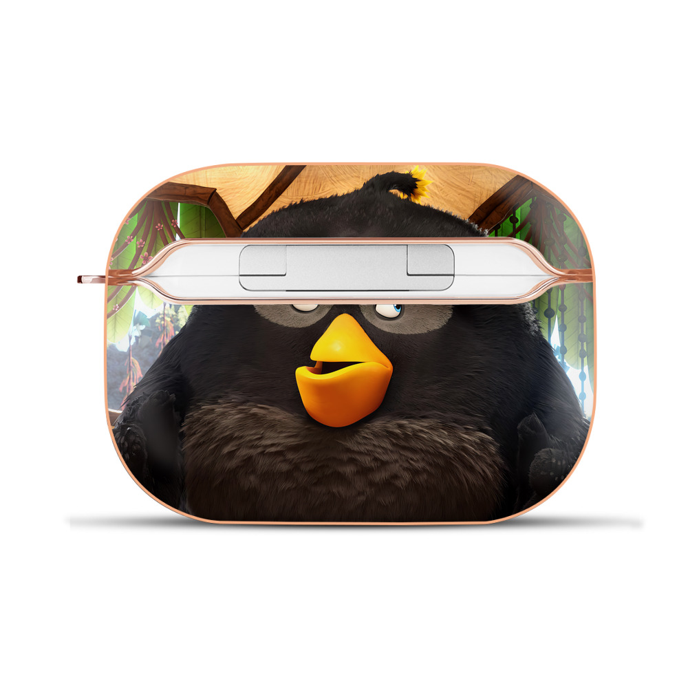 （画像用） Angry Birds アングリーバード 【AirPods Pro用】ハードシェル保護ケース｜耐衝撃・防指紋・カラビナ付き商品仕様