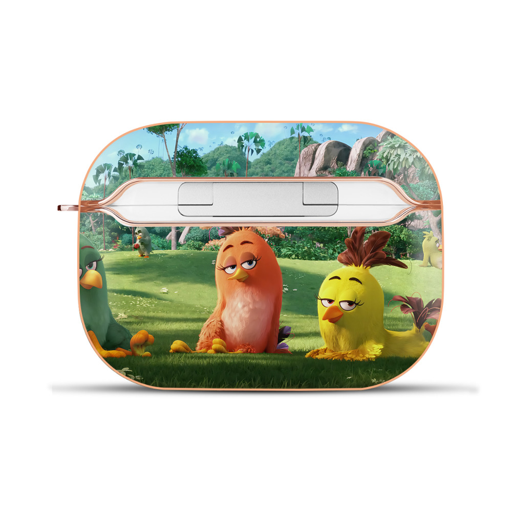 （画像用） Angry Birds アングリーバード 【AirPods Pro用】ハードシェル保護ケース｜耐衝撃・防指紋・カラビナ付き商品仕様