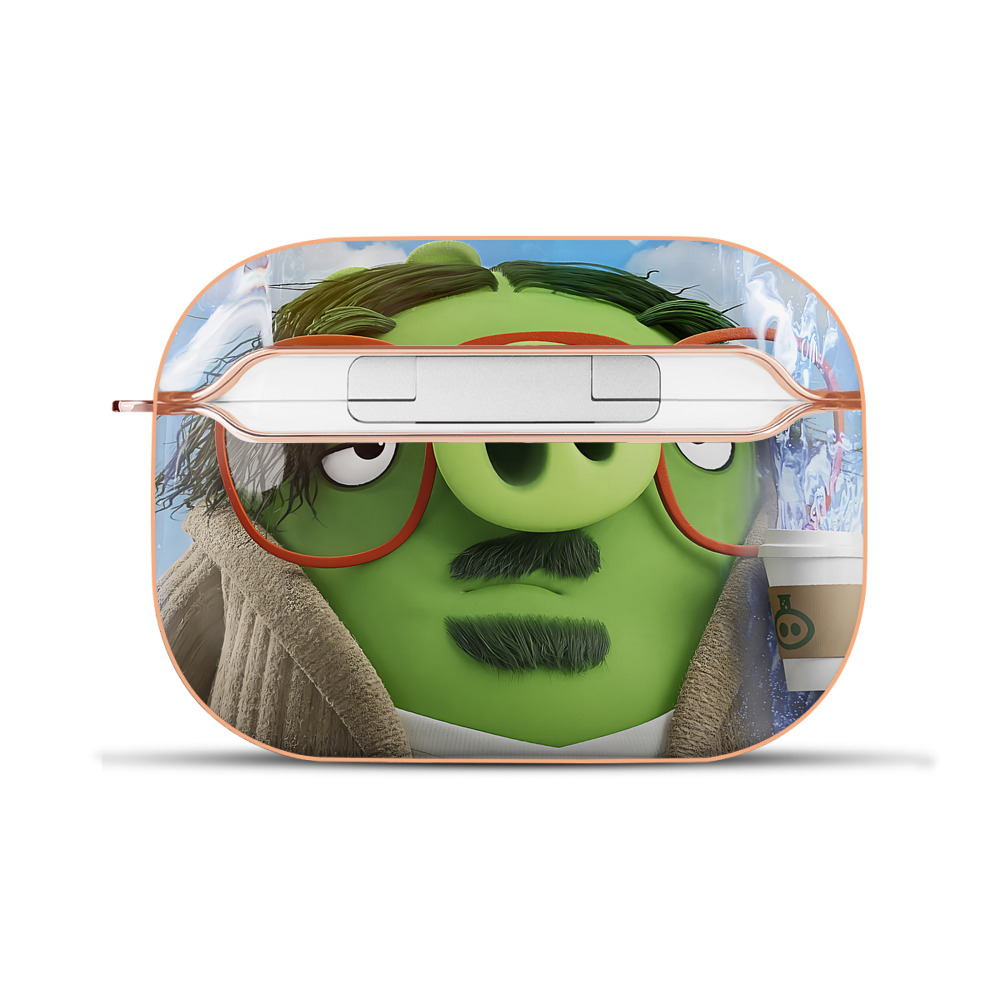 （画像用） Angry Birds アングリーバード 【AirPods Pro用】ハードシェル保護ケース｜耐衝撃・防指紋・カラビナ付き商品仕様