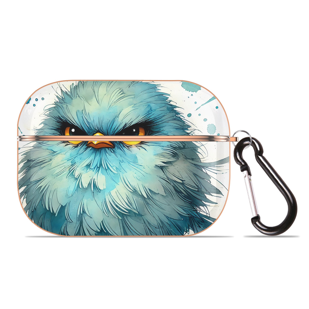 （画像用） Angry Birds アングリーバード 【AirPods Pro用】ハードシェル保護ケース｜耐衝撃・防指紋・カラビナ付き商品仕様