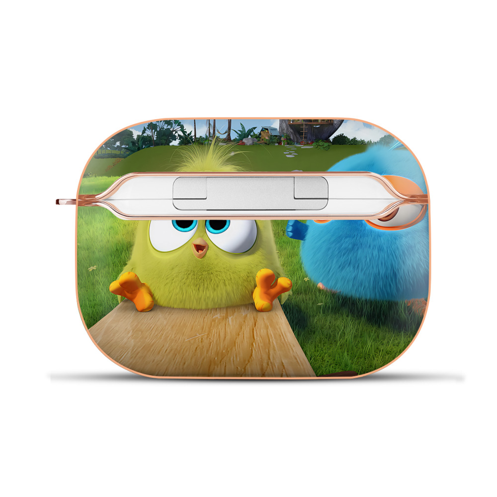 （画像用） Angry Birds アングリーバード 【AirPods Pro用】ハードシェル保護ケース｜耐衝撃・防指紋・カラビナ付き商品仕様