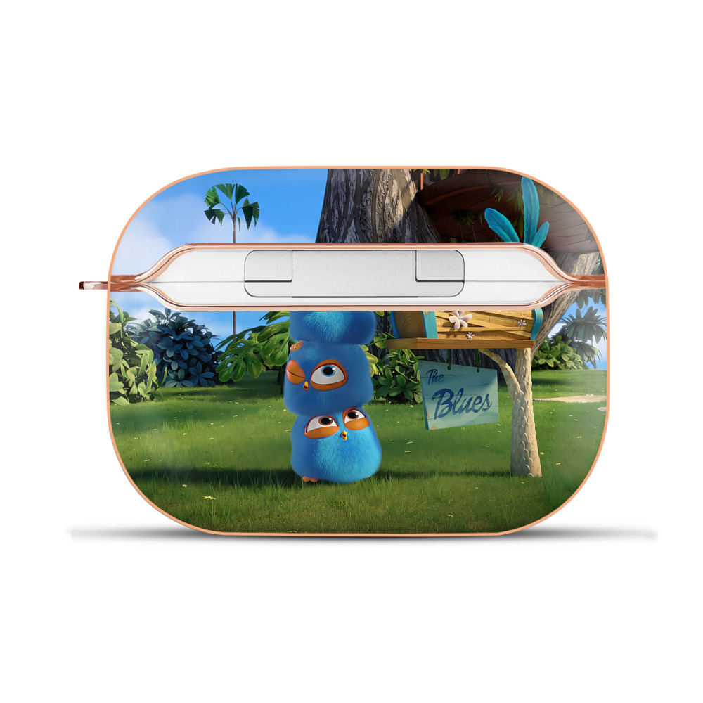 （画像用） Angry Birds アングリーバード 【AirPods Pro用】ハードシェル保護ケース｜耐衝撃・防指紋・カラビナ付き商品仕様