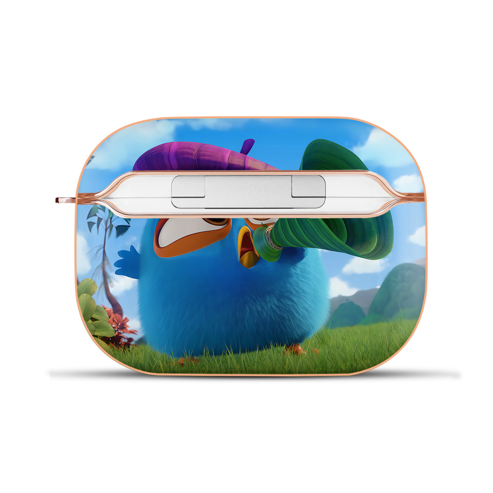（画像用） Angry Birds アングリーバード 【AirPods Pro用】ハードシェル保護ケース｜耐衝撃・防指紋・カラビナ付き商品仕様