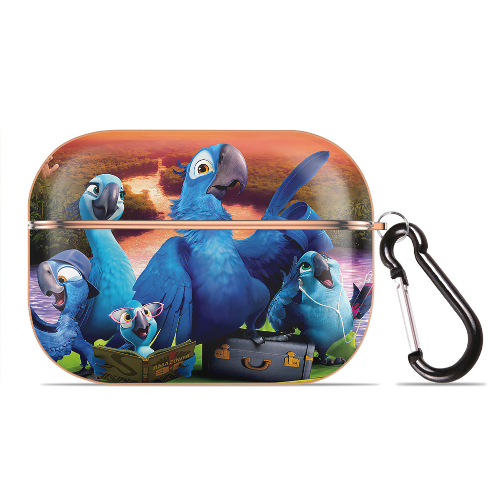 （画像用） Angry Birds アングリーバード 【AirPods Pro用】ハードシェル保護ケース｜耐衝撃・防指紋・カラビナ付き商品仕様