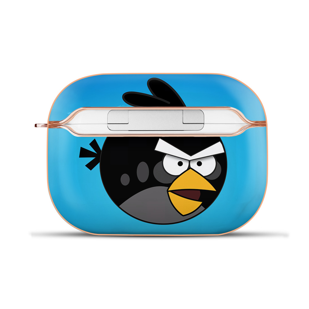 （画像用） Angry Birds アングリーバード 【AirPods Pro用】ハードシェル保護ケース｜耐衝撃・防指紋・カラビナ付き商品仕様