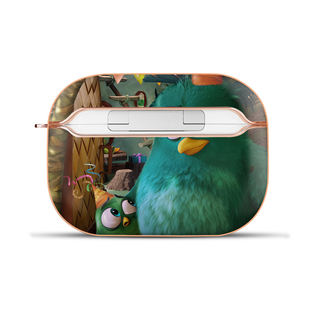 （画像用） Angry Birds アングリーバード 【AirPods Pro用】ハードシェル保護ケース｜耐衝撃・防指紋・カラビナ付き商品仕様