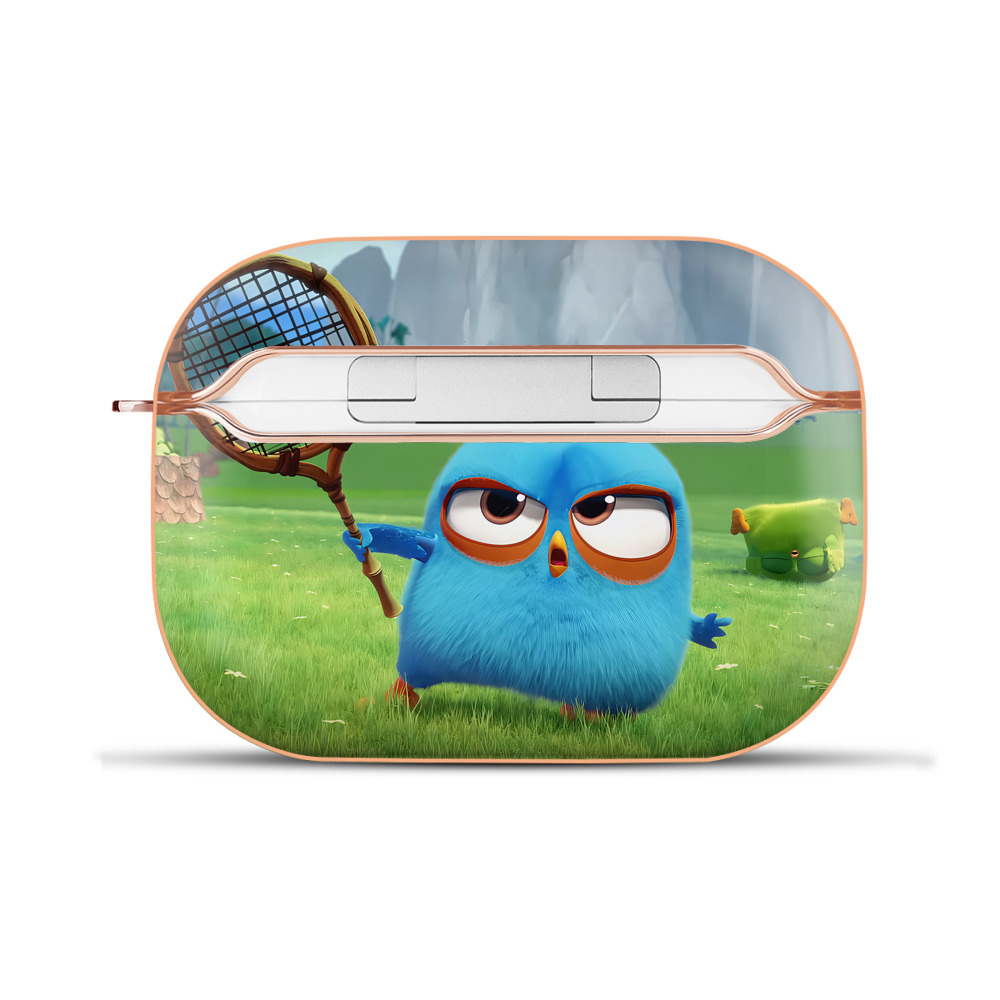 （画像用） Angry Birds アングリーバード 【AirPods Pro用】ハードシェル保護ケース｜耐衝撃・防指紋・カラビナ付き商品仕様
