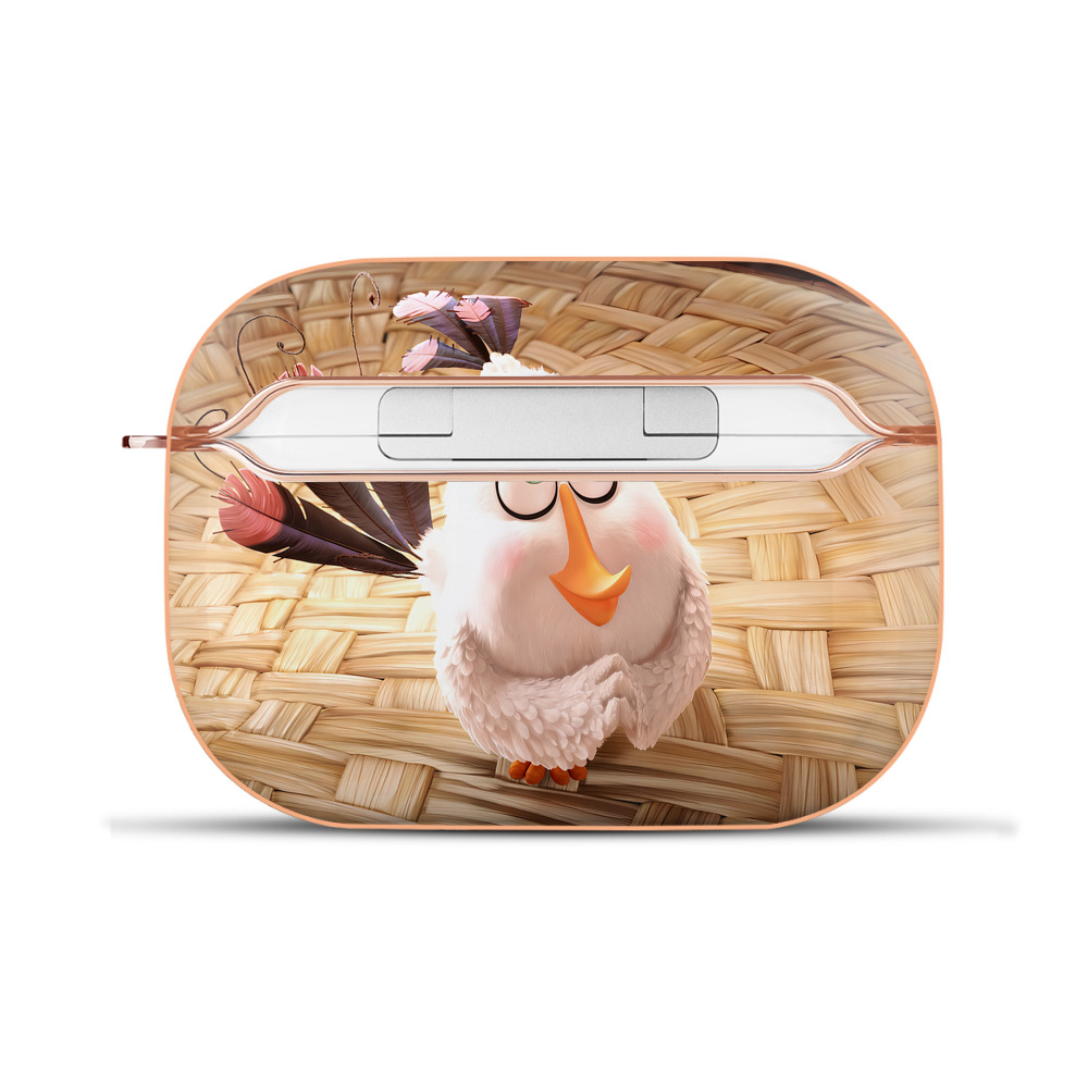 （画像用） Angry Birds アングリーバード 【AirPods Pro用】ハードシェル保護ケース｜耐衝撃・防指紋・カラビナ付き商品仕様