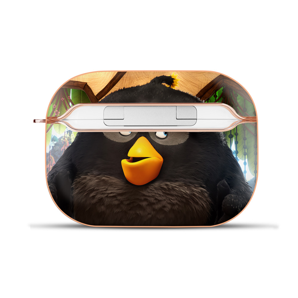 （画像用） Angry Birds アングリーバード 【AirPods Pro用】ハードシェル保護ケース｜耐衝撃・防指紋・カラビナ付き商品仕様