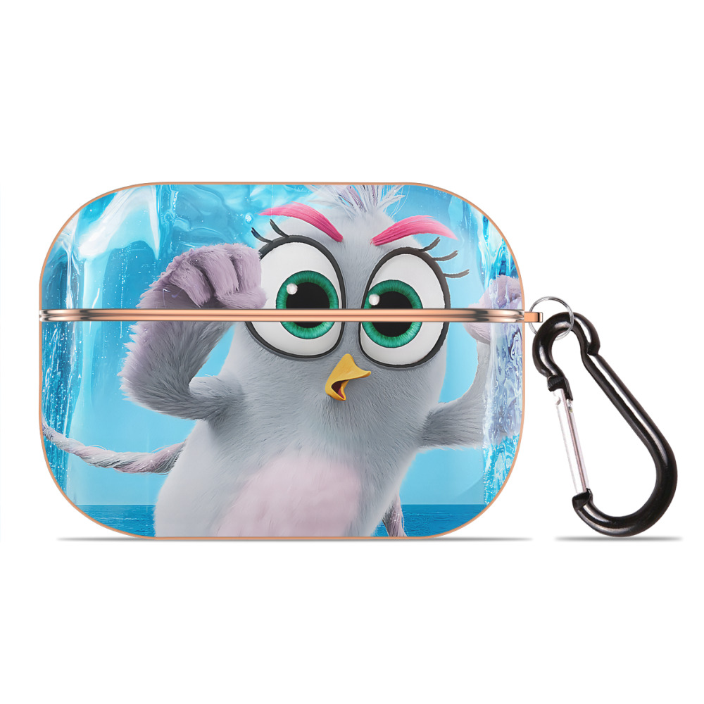 （画像用） Angry Birds アングリーバード 【AirPods Pro用】ハードシェル保護ケース｜耐衝撃・防指紋・カラビナ付き商品仕様