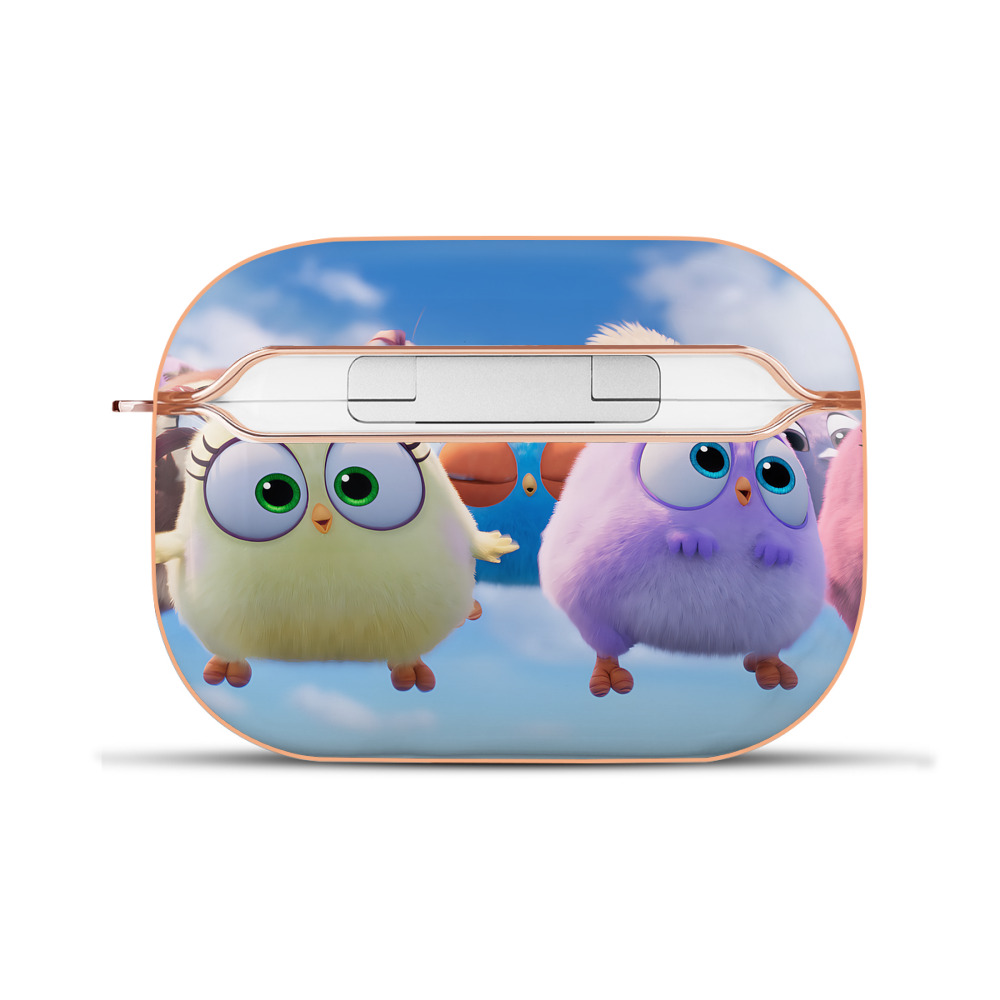 （画像用） Angry Birds アングリーバード 【AirPods Pro用】ハードシェル保護ケース｜耐衝撃・防指紋・カラビナ付き商品仕様