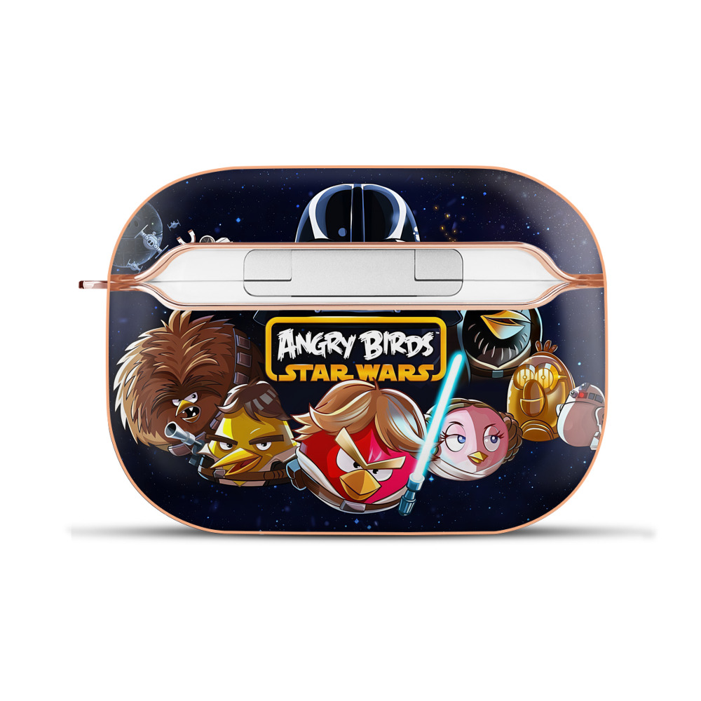 （画像用） Angry Birds アングリーバード 【AirPods Pro用】ハードシェル保護ケース｜耐衝撃・防指紋・カラビナ付き商品仕様