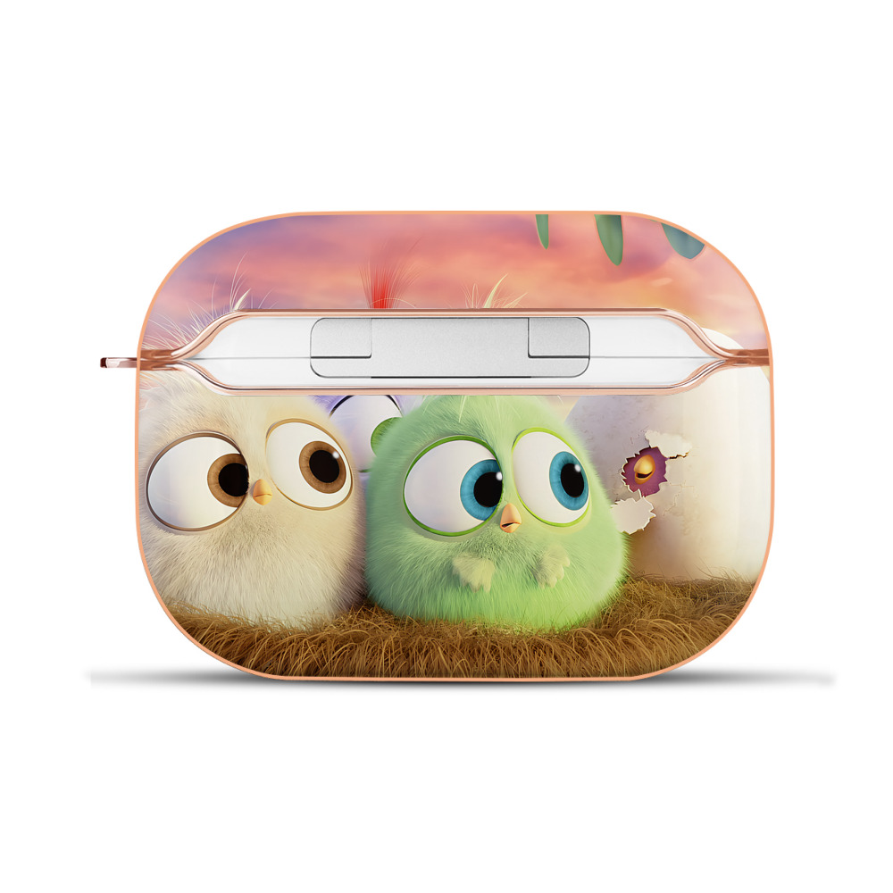 （画像用） Angry Birds アングリーバード 【AirPods Pro用】ハードシェル保護ケース｜耐衝撃・防指紋・カラビナ付き商品仕様
