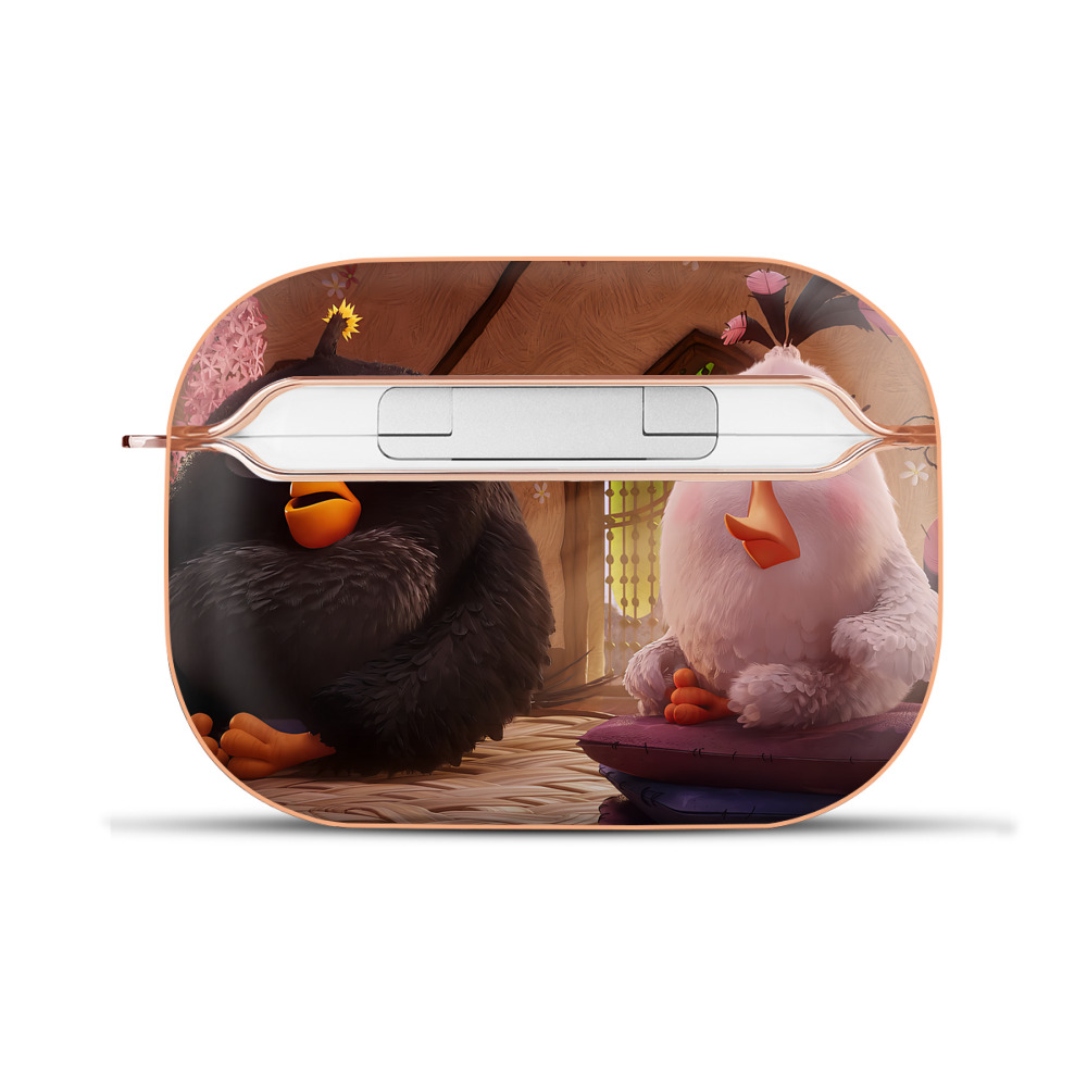 （画像用） Angry Birds アングリーバード 【AirPods Pro用】ハードシェル保護ケース｜耐衝撃・防指紋・カラビナ付き商品仕様