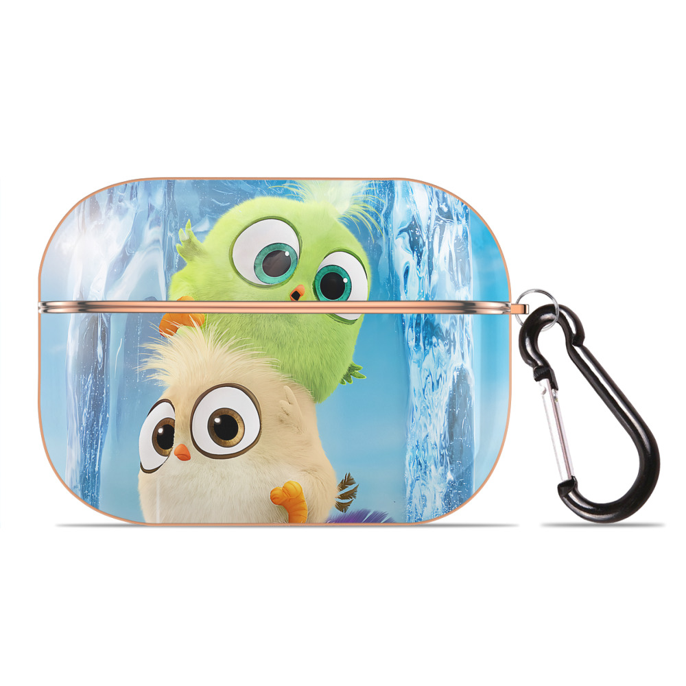 （画像用） Angry Birds アングリーバード 【AirPods Pro用】ハードシェル保護ケース｜耐衝撃・防指紋・カラビナ付き商品仕様