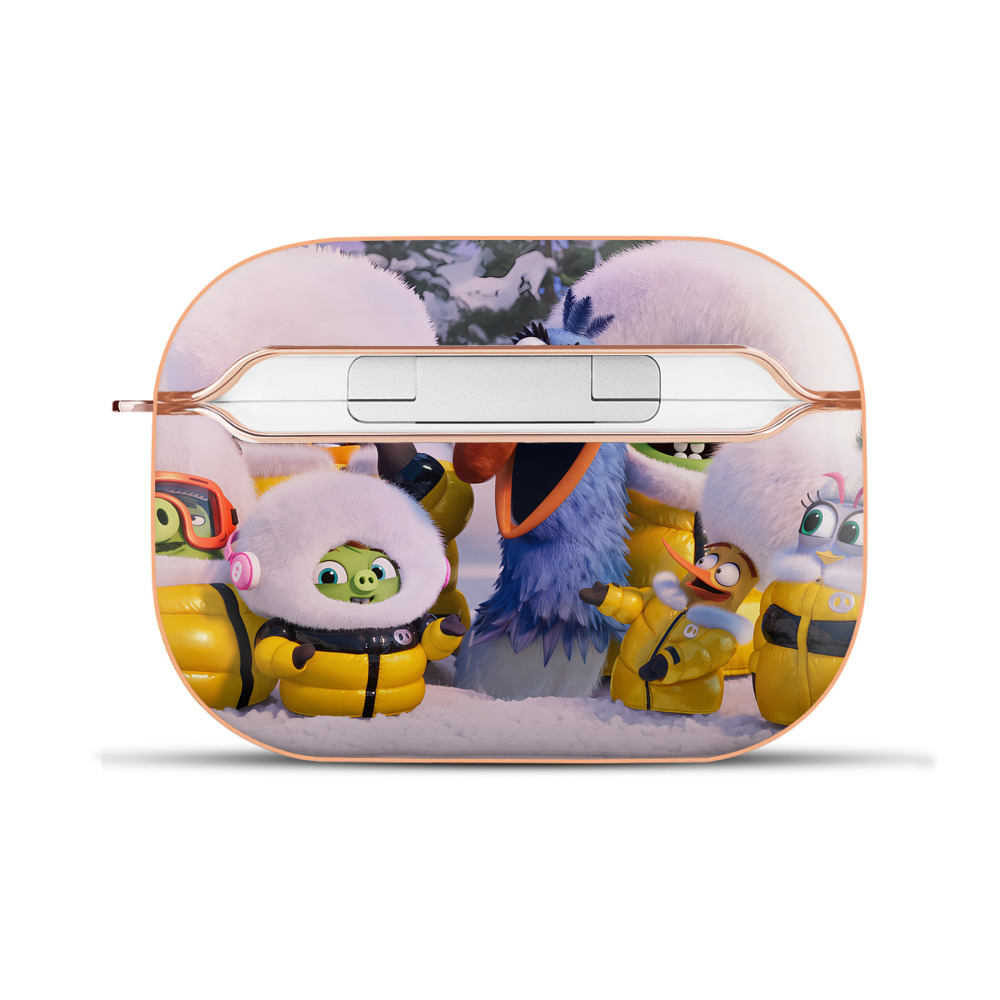 （画像用） Angry Birds アングリーバード 【AirPods Pro用】ハードシェル保護ケース｜耐衝撃・防指紋・カラビナ付き商品仕様