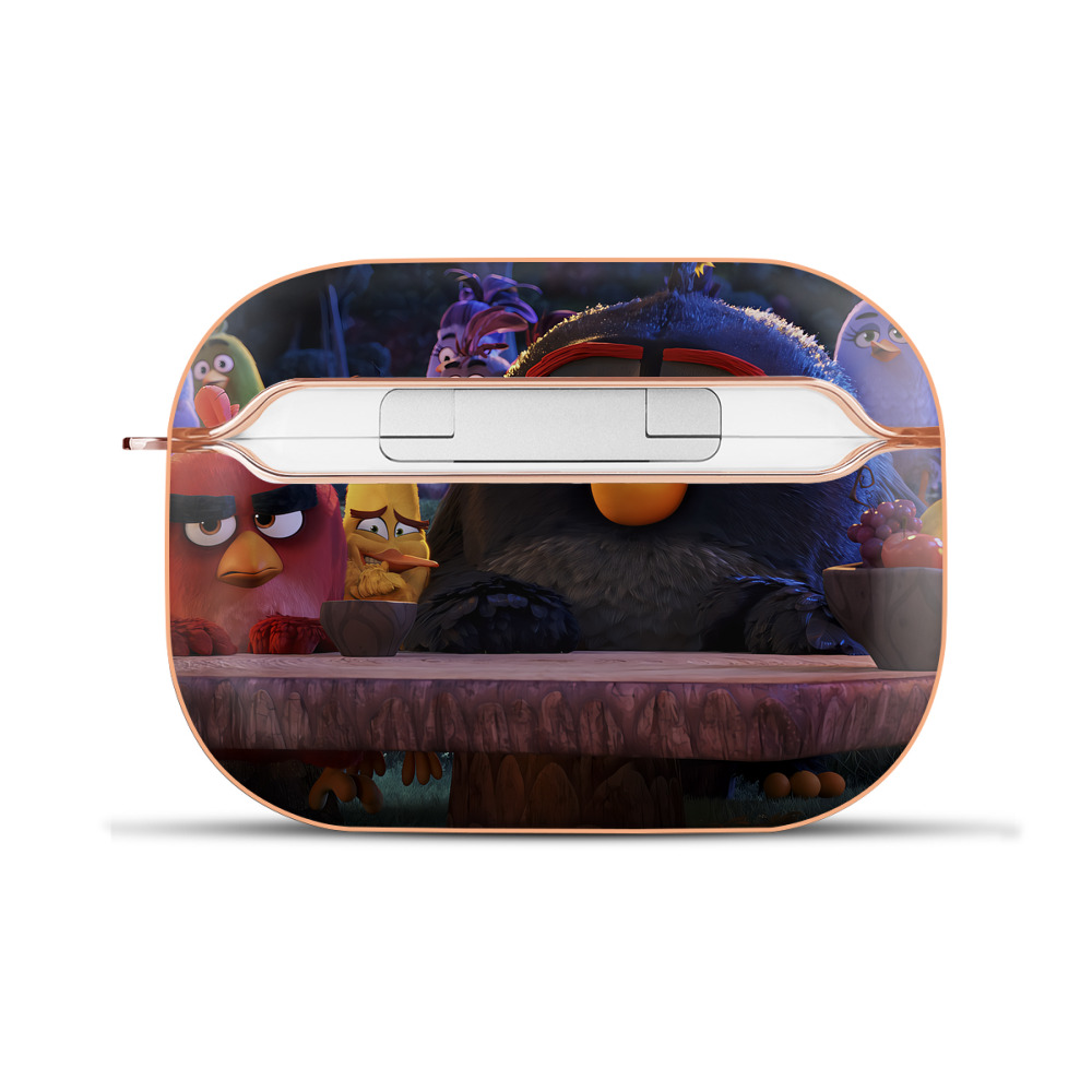 （画像用） Angry Birds アングリーバード 【AirPods Pro用】ハードシェル保護ケース｜耐衝撃・防指紋・カラビナ付き商品仕様