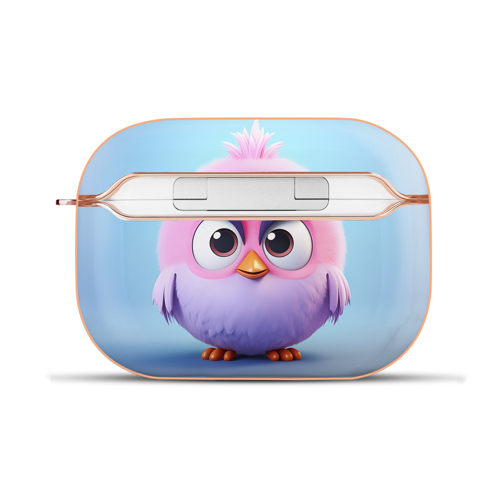 （画像用） Angry Birds アングリーバード 【AirPods Pro用】ハードシェル保護ケース｜耐衝撃・防指紋・カラビナ付き商品仕様
