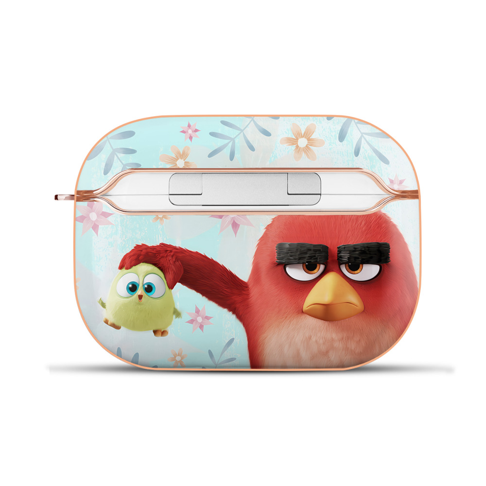 （画像用） Angry Birds アングリーバード 【AirPods Pro用】ハードシェル保護ケース｜耐衝撃・防指紋・カラビナ付き商品仕様