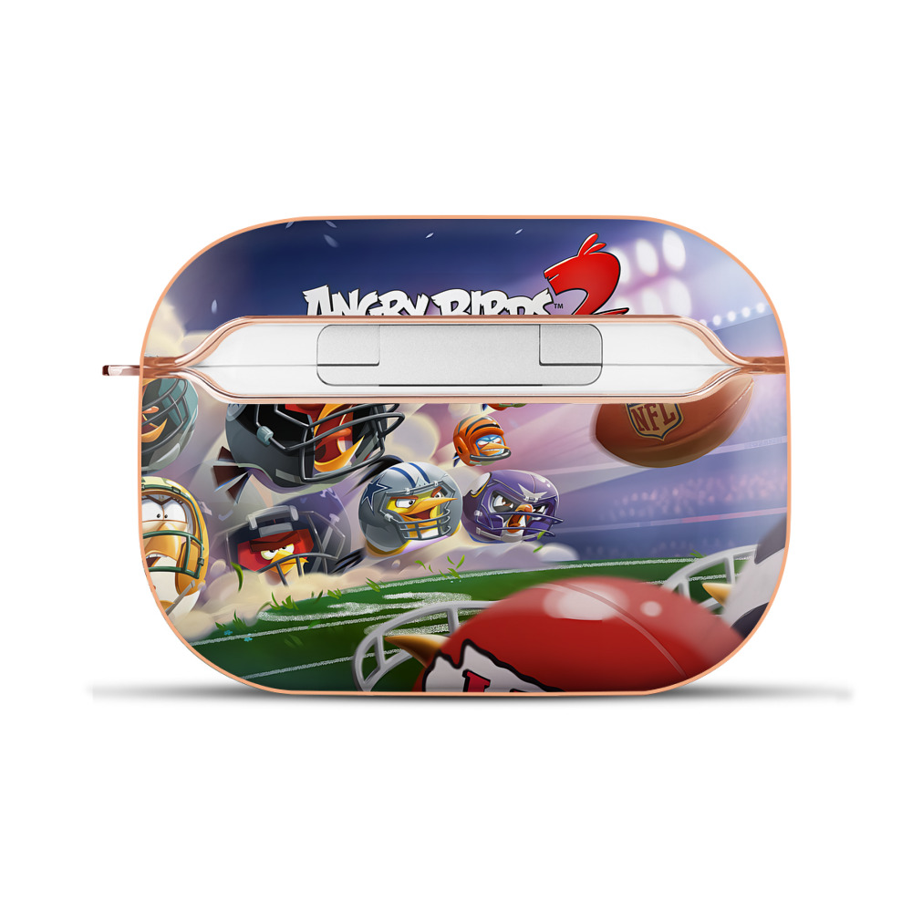 （画像用） Angry Birds アングリーバード 【AirPods Pro用】ハードシェル保護ケース｜耐衝撃・防指紋・カラビナ付き商品仕様