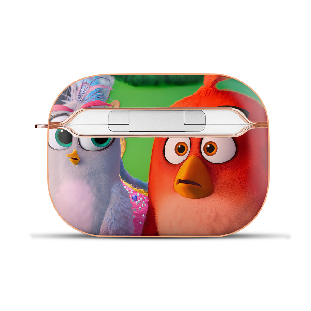 （画像用） Angry Birds アングリーバード 【AirPods Pro用】ハードシェル保護ケース｜耐衝撃・防指紋・カラビナ付き商品仕様