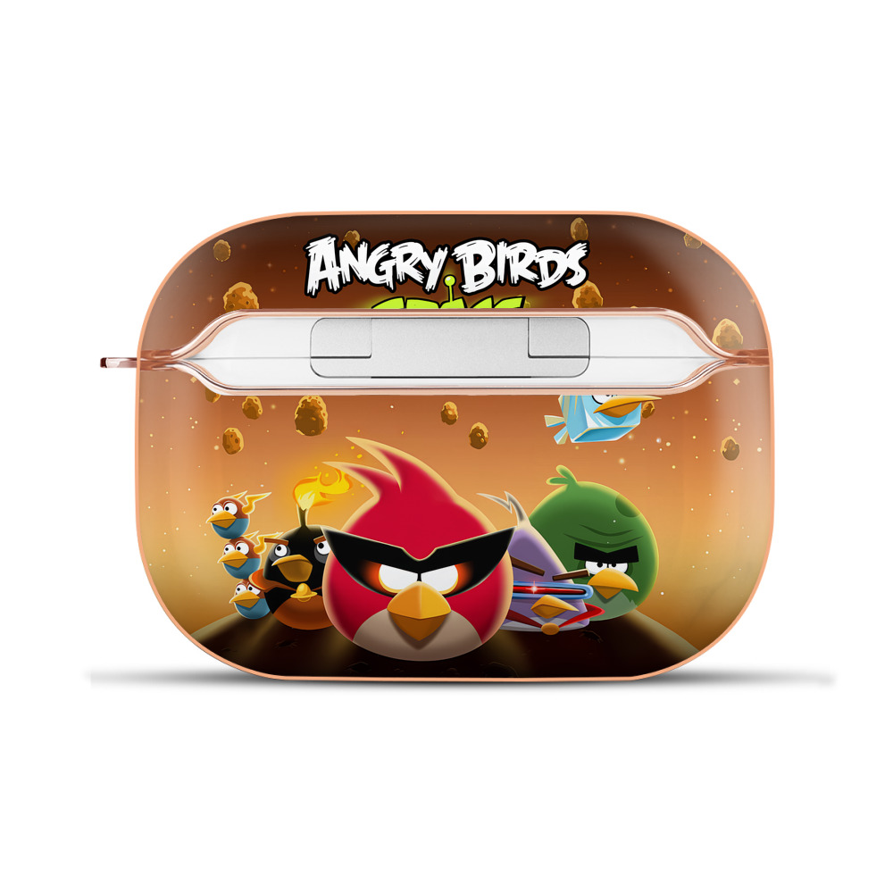 （画像用） Angry Birds アングリーバード 【AirPods Pro用】ハードシェル保護ケース｜耐衝撃・防指紋・カラビナ付き商品仕様
